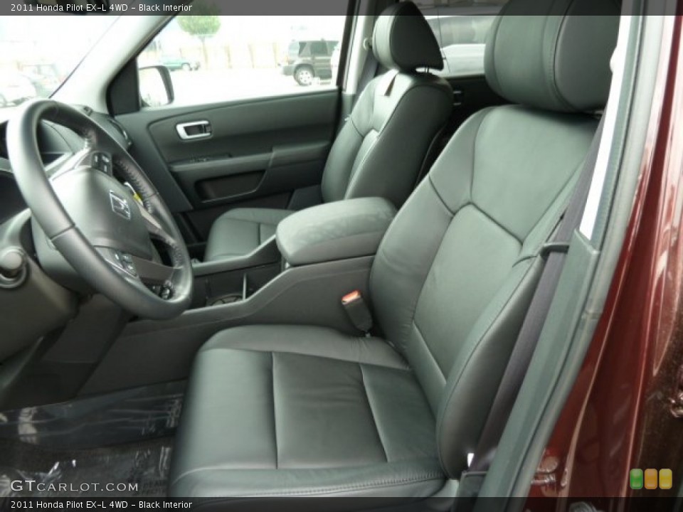 Black Interior Photo for the 2011 Honda Pilot EX-L 4WD #51614944