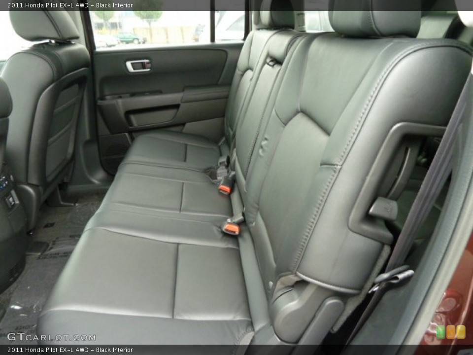 Black Interior Photo for the 2011 Honda Pilot EX-L 4WD #51614959