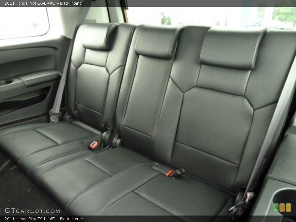 Black Interior Photo for the 2011 Honda Pilot EX-L 4WD #51614968