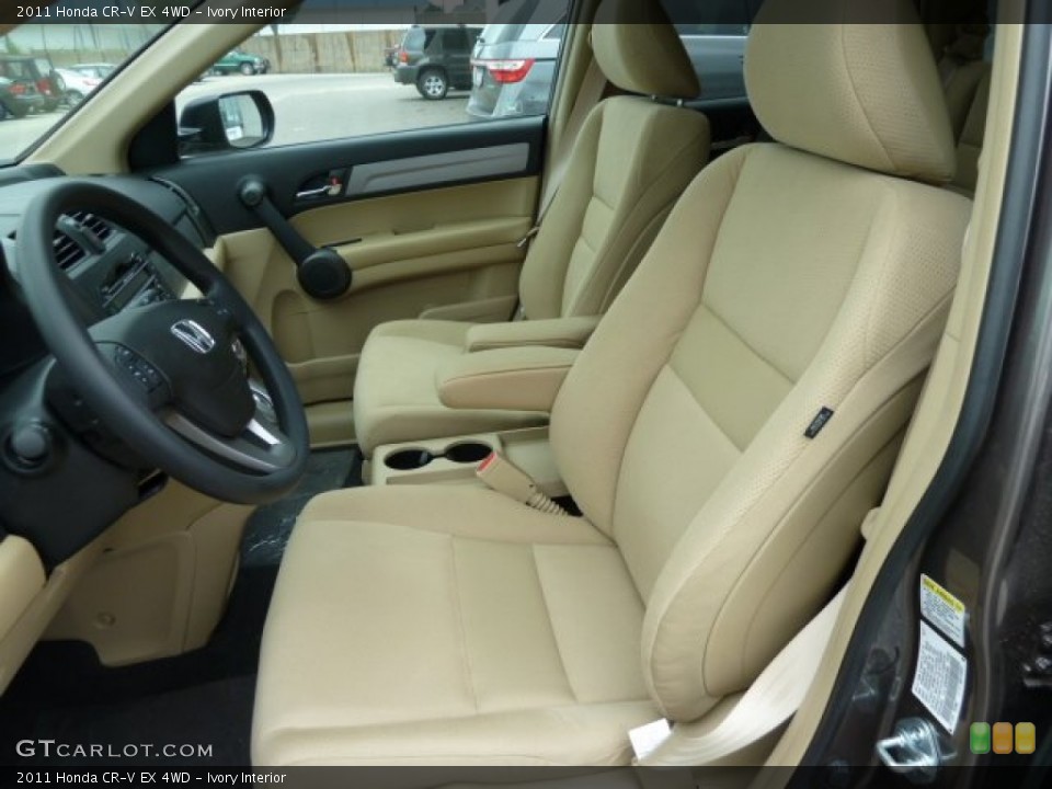 Ivory Interior Photo for the 2011 Honda CR-V EX 4WD #51615502