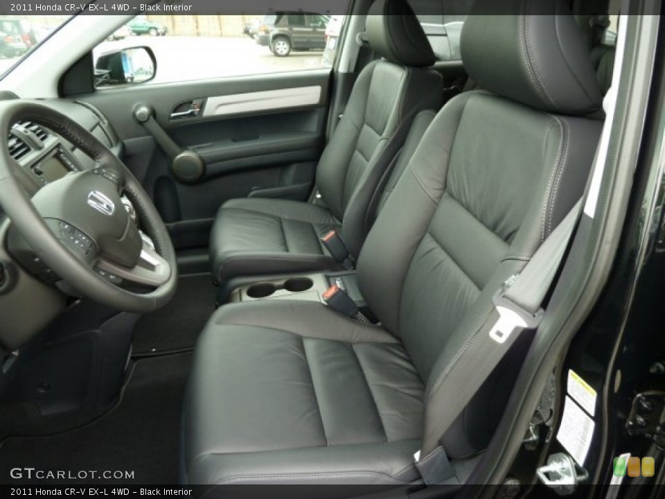 Black Interior Photo for the 2011 Honda CR-V EX-L 4WD #51615772