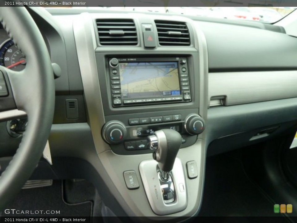 Black Interior Controls for the 2011 Honda CR-V EX-L 4WD #51615883