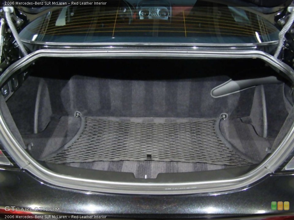 Red Leather Interior Trunk for the 2006 Mercedes-Benz SLR McLaren #51616