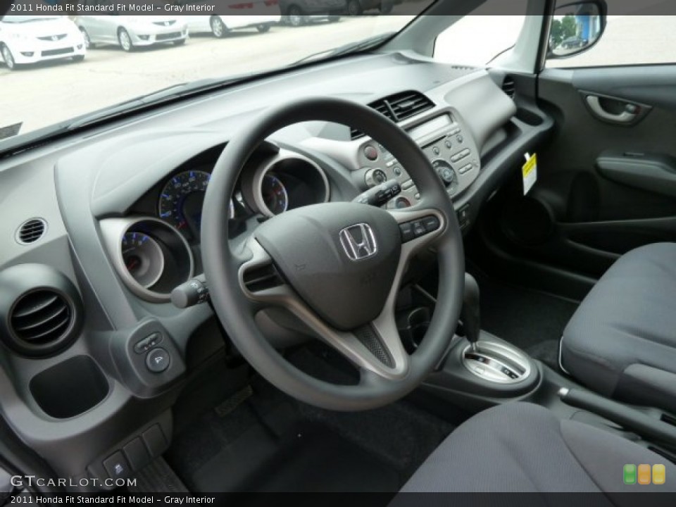 Gray Interior Photo for the 2011 Honda Fit  #51616126