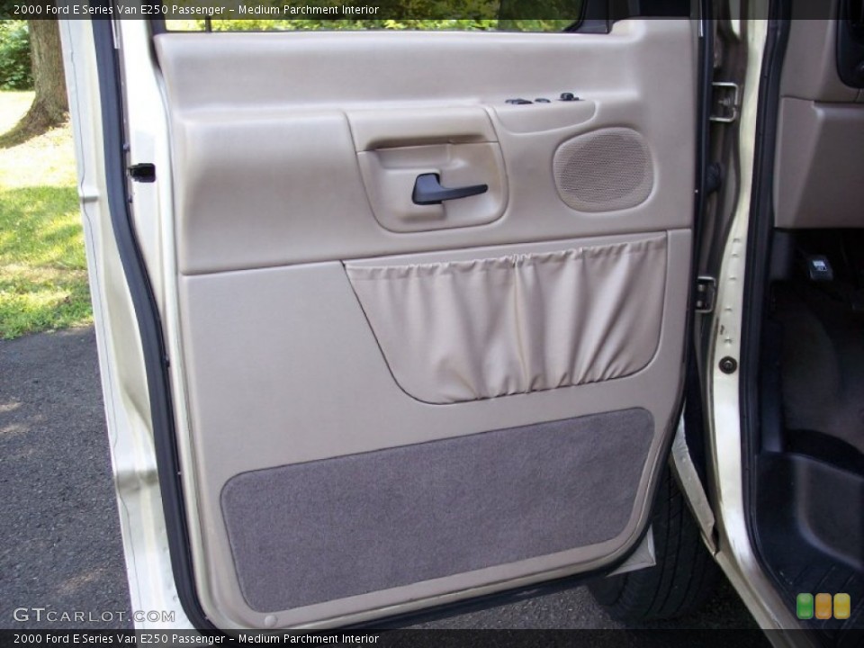 Medium Parchment Interior Door Panel for the 2000 Ford E Series Van E250 Passenger #51616165