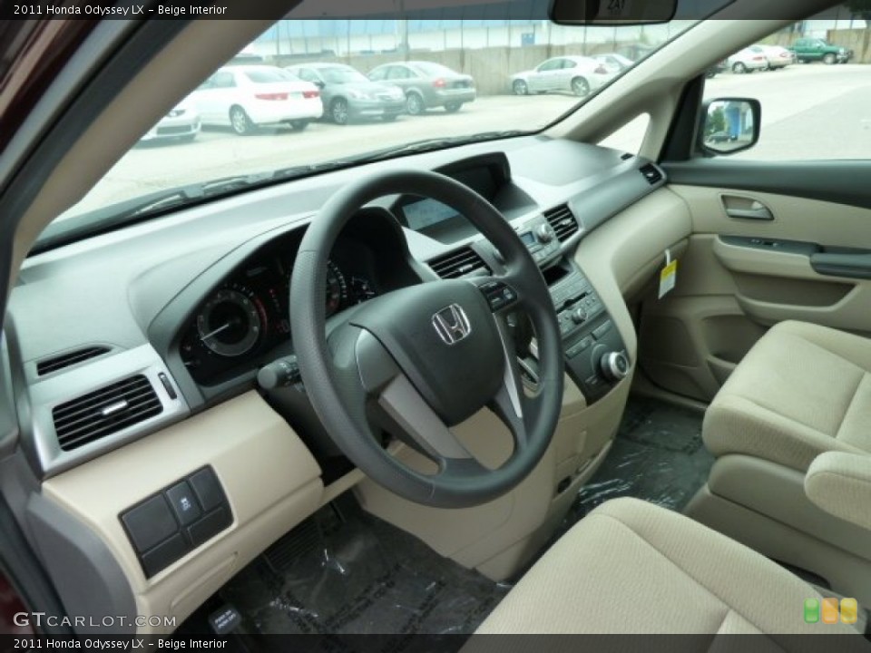 Beige Interior Photo for the 2011 Honda Odyssey LX #51616444