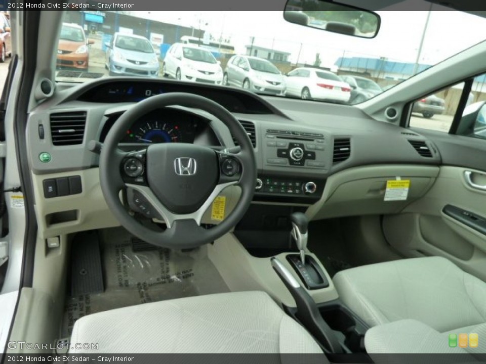 Gray Interior Photo for the 2012 Honda Civic EX Sedan #51617812