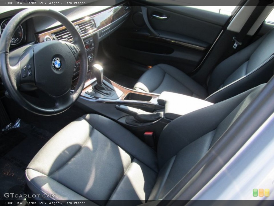 Black Interior Photo for the 2008 BMW 3 Series 328xi Wagon #51618775