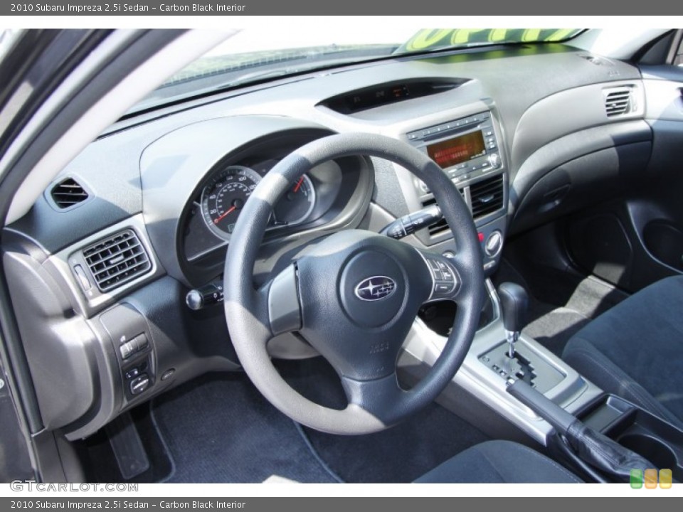 Carbon Black Interior Photo for the 2010 Subaru Impreza 2.5i Sedan #51619792