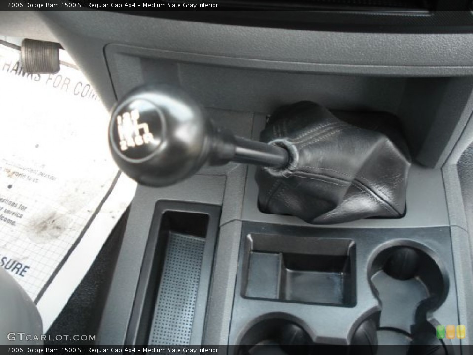 Medium Slate Gray Interior Transmission for the 2006 Dodge Ram 1500 ST Regular Cab 4x4 #51621267