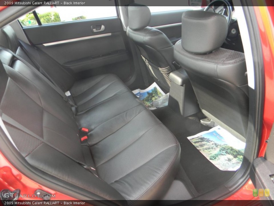 Black Interior Photo for the 2009 Mitsubishi Galant RALLIART #51623824