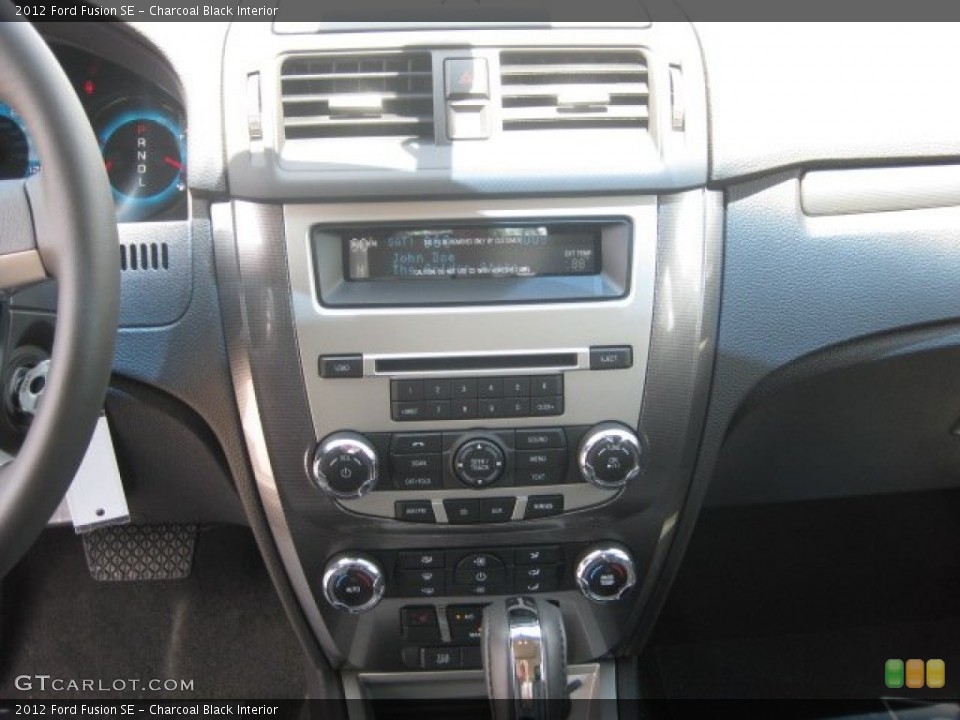 Charcoal Black Interior Controls for the 2012 Ford Fusion SE #51624439