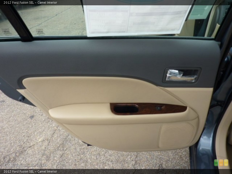 Camel Interior Door Panel for the 2012 Ford Fusion SEL #51629947