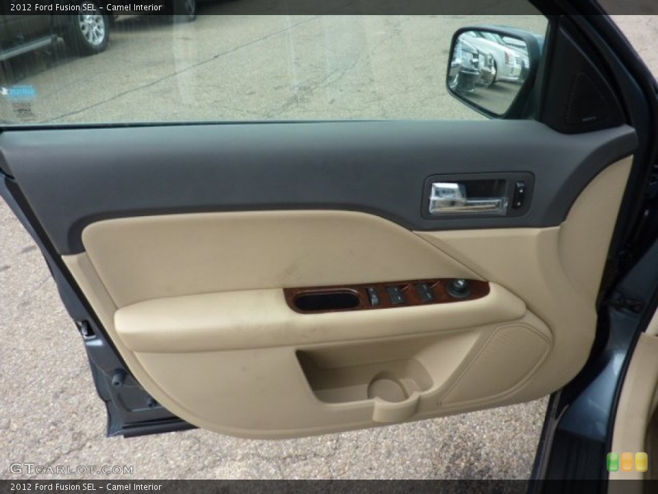 Camel Interior Door Panel for the 2012 Ford Fusion SEL #51629959