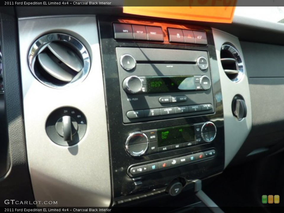 Charcoal Black Interior Controls for the 2011 Ford Expedition EL Limited 4x4 #51636298