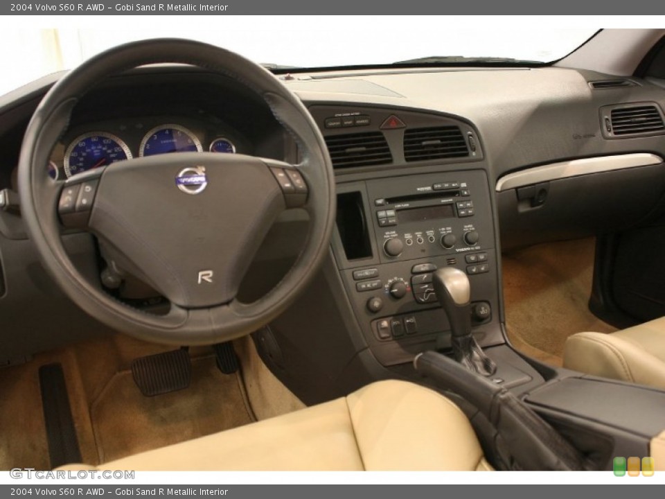 Gobi Sand R Metallic Interior Dashboard for the 2004 Volvo S60 R AWD #51639553