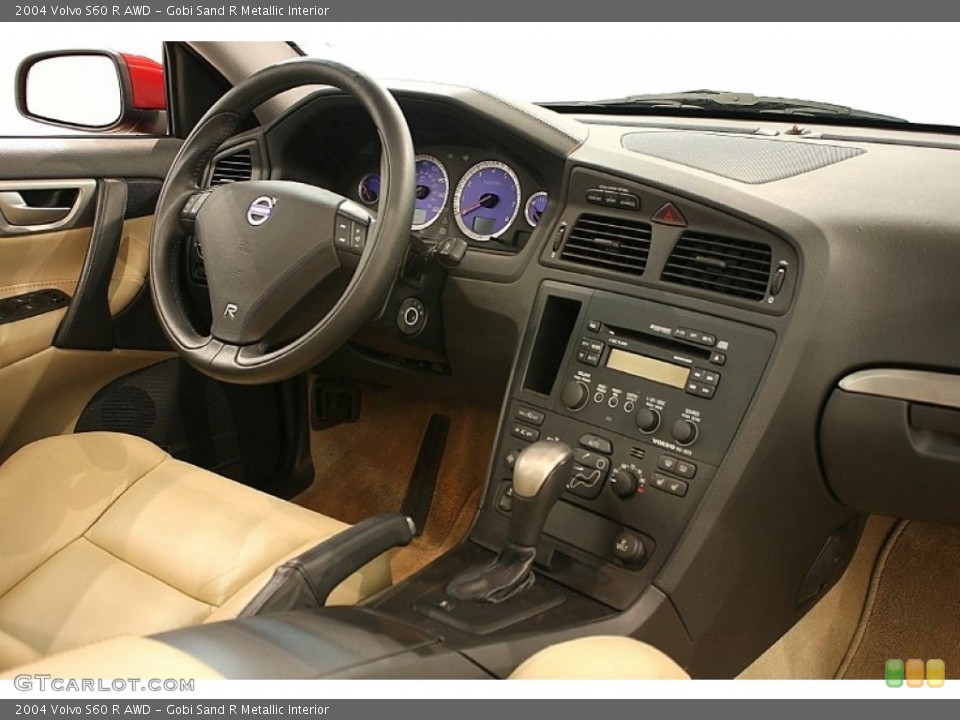 Gobi Sand R Metallic Interior Dashboard for the 2004 Volvo S60 R AWD #51639640