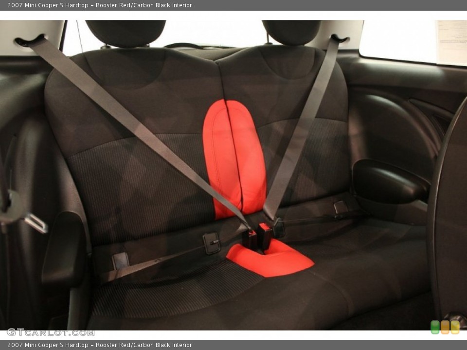 Rooster Red/Carbon Black Interior Photo for the 2007 Mini Cooper S Hardtop #51641824