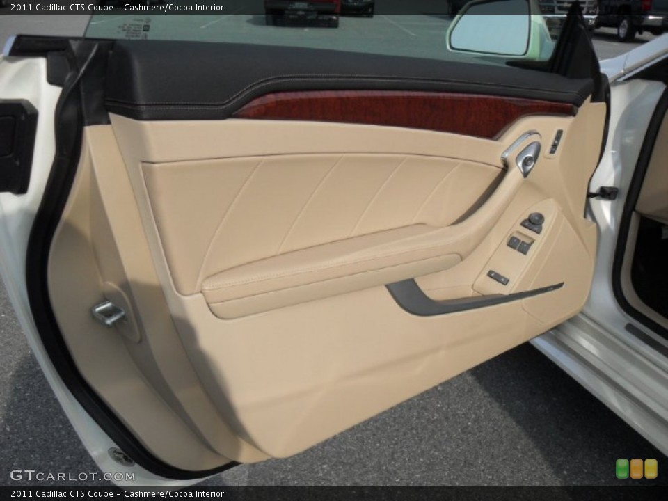Cashmere/Cocoa Interior Door Panel for the 2011 Cadillac CTS Coupe #51644668