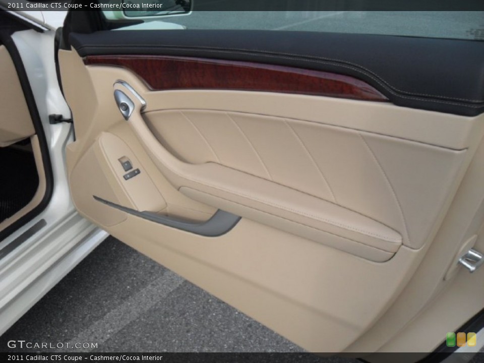 Cashmere/Cocoa Interior Door Panel for the 2011 Cadillac CTS Coupe #51644842