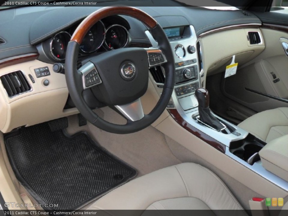 Cashmere/Cocoa Interior Prime Interior for the 2011 Cadillac CTS Coupe #51644899