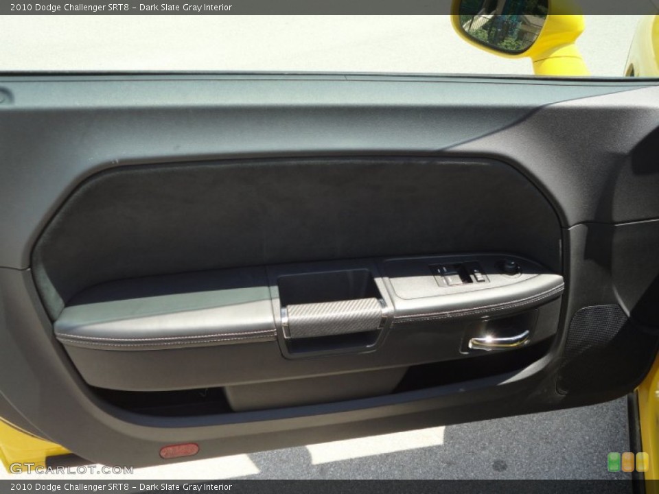 Dark Slate Gray Interior Door Panel for the 2010 Dodge Challenger SRT8 #51645511