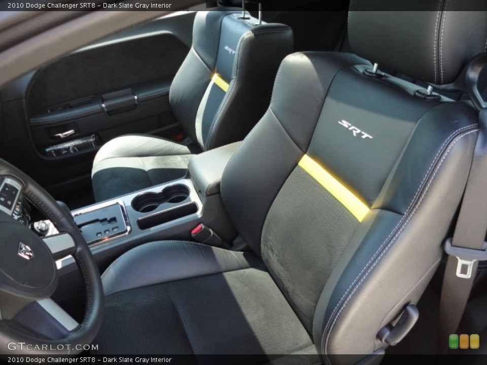 Dark Slate Gray Interior Photo for the 2010 Dodge Challenger SRT8 #51645523