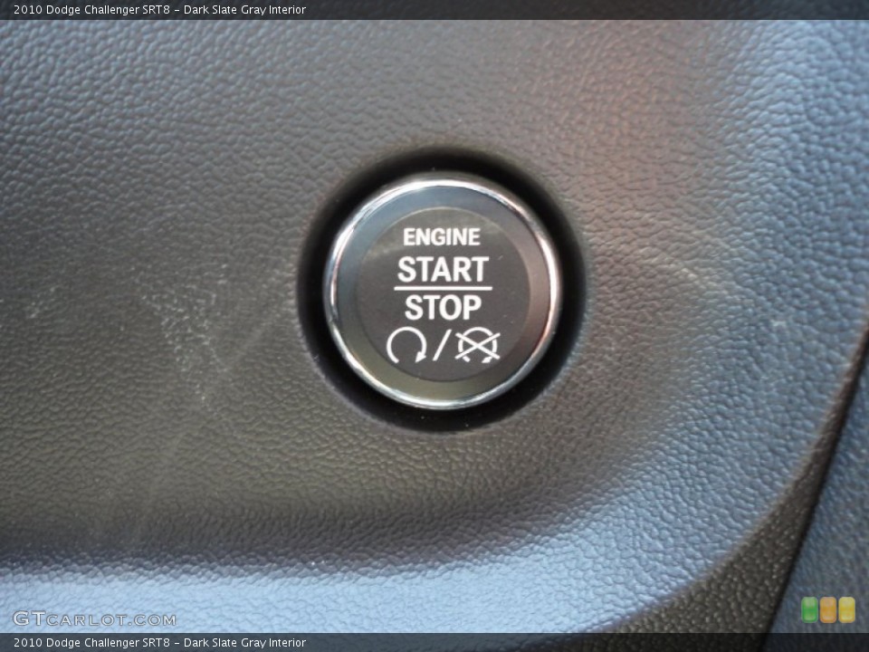 Dark Slate Gray Interior Controls for the 2010 Dodge Challenger SRT8 #51645724