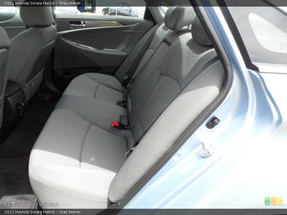 Gray Interior Photo for the 2011 Hyundai Sonata Hybrid #51646381