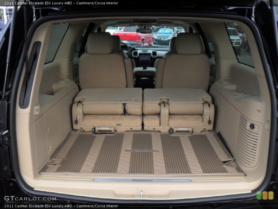 Cashmere/Cocoa Interior Trunk for the 2011 Cadillac Escalade ESV Luxury AWD #51646747