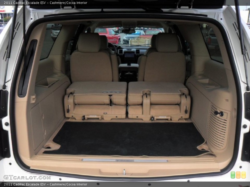 Cashmere/Cocoa Interior Trunk for the 2011 Cadillac Escalade ESV #51647167