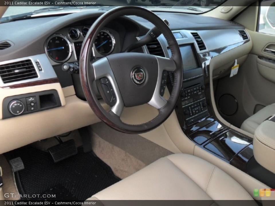 Cashmere/Cocoa Interior Prime Interior for the 2011 Cadillac Escalade ESV #51647299