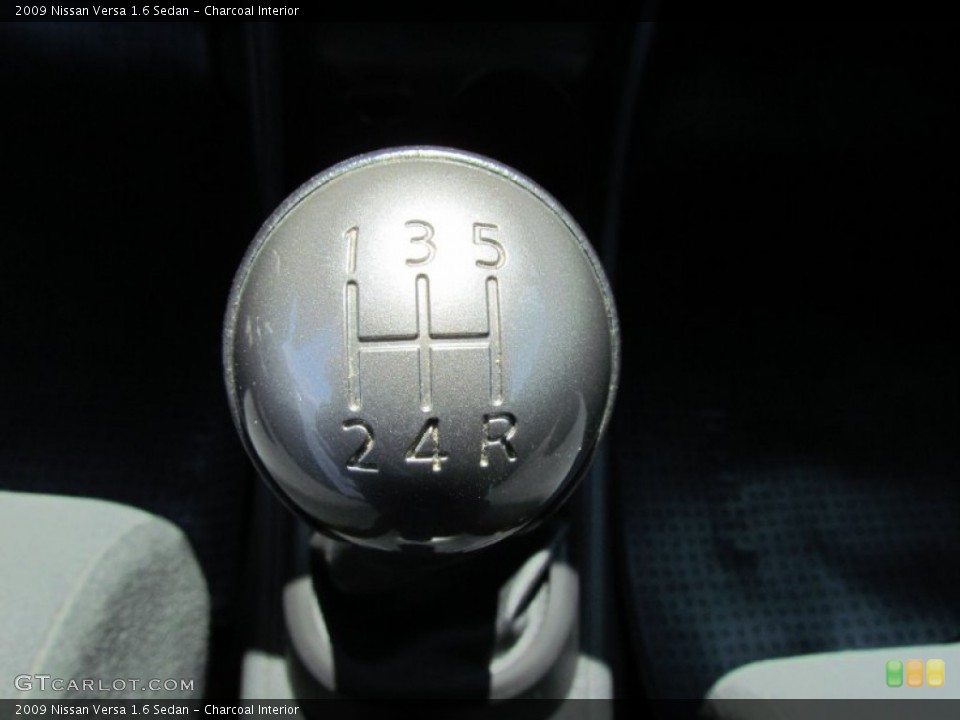 Charcoal Interior Transmission for the 2009 Nissan Versa 1.6 Sedan #51647557