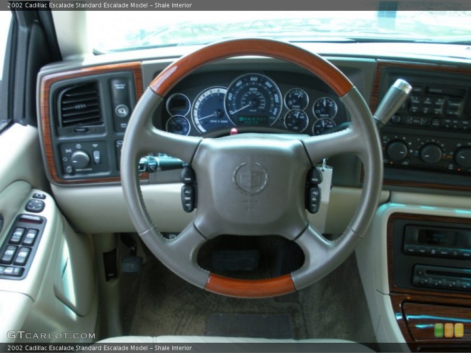 Shale Interior Steering Wheel for the 2002 Cadillac Escalade  #51648046