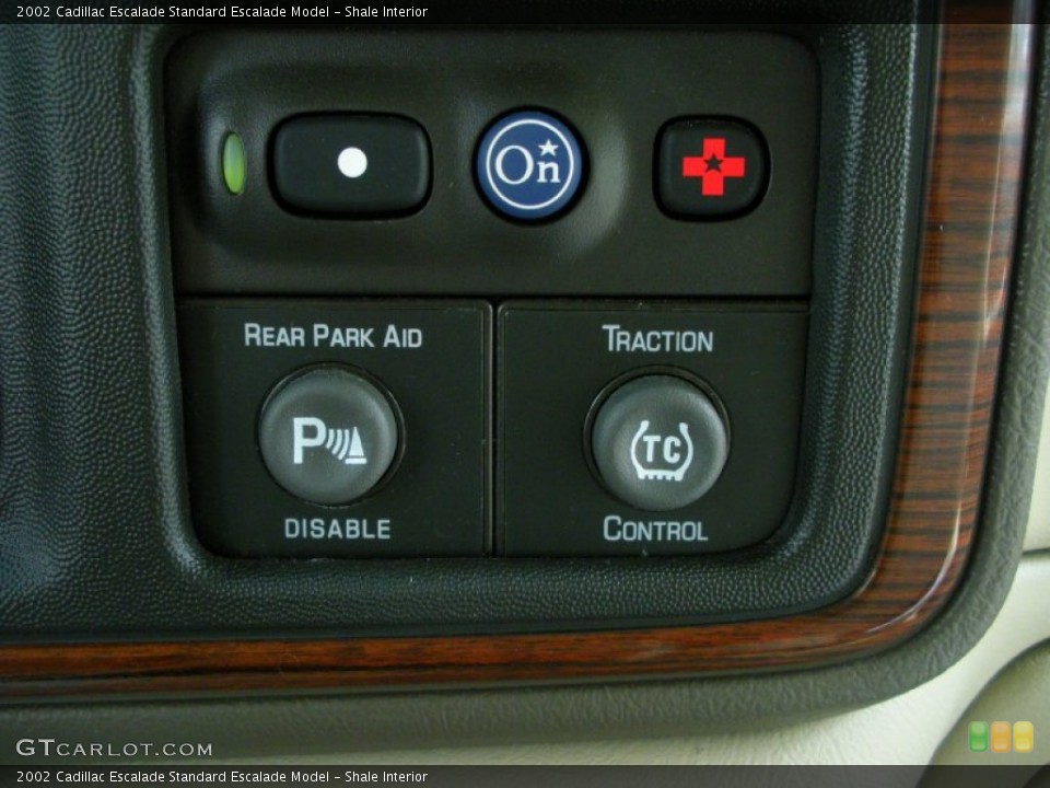 Shale Interior Controls for the 2002 Cadillac Escalade  #51648106