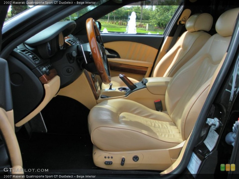 Beige Interior Photo for the 2007 Maserati Quattroporte Sport GT DuoSelect #51648802