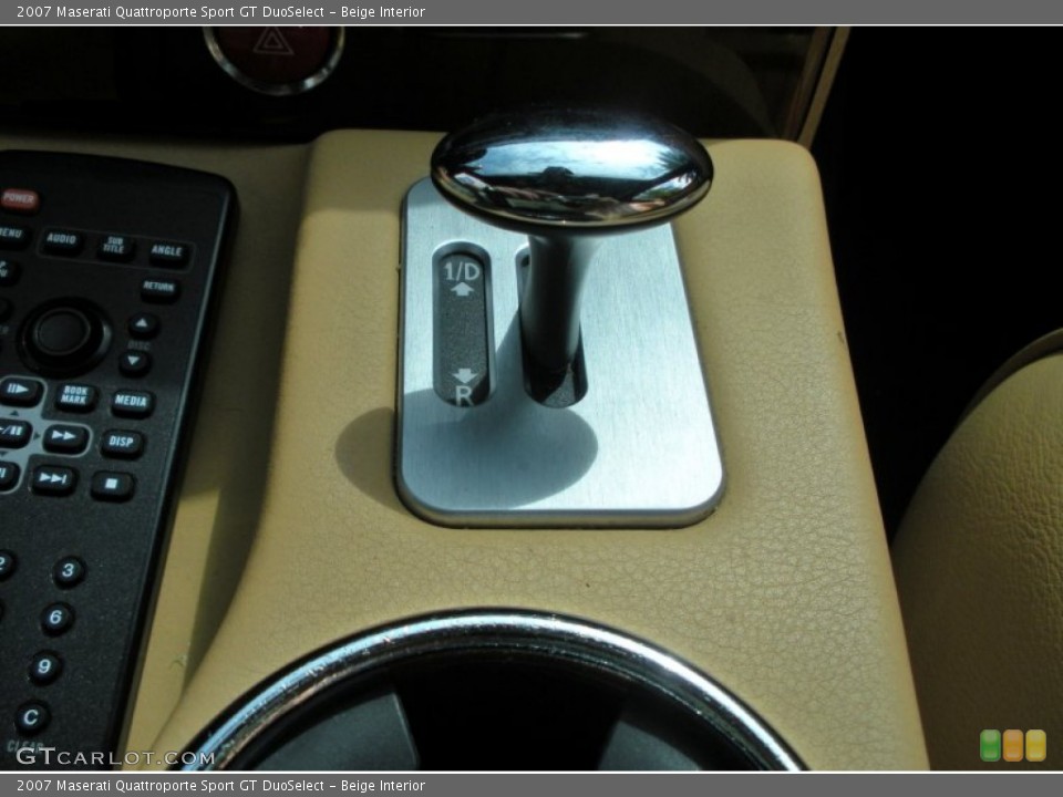 Beige Interior Transmission for the 2007 Maserati Quattroporte Sport GT DuoSelect #51649018
