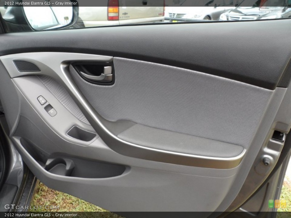 Gray Interior Door Panel for the 2012 Hyundai Elantra GLS #51649288