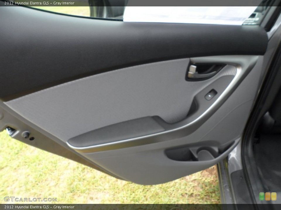 Gray Interior Door Panel for the 2012 Hyundai Elantra GLS #51649345