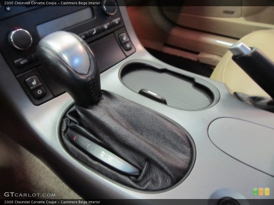 Cashmere Beige Interior Transmission for the 2006 Chevrolet Corvette Coupe #51650272