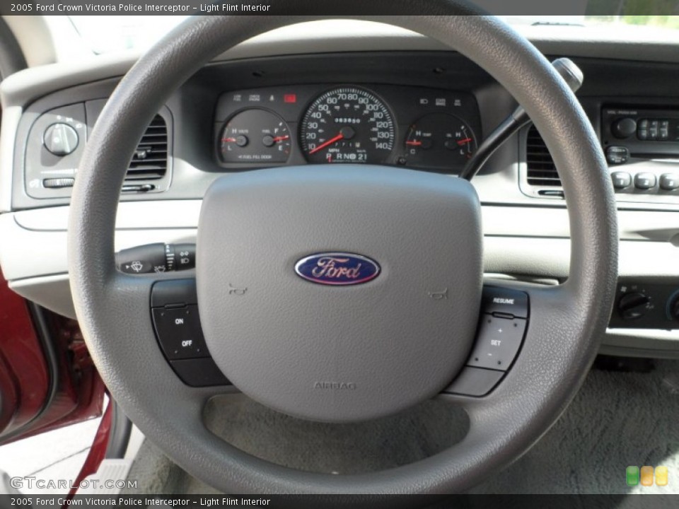 Light Flint Interior Steering Wheel for the 2005 Ford Crown Victoria Police Interceptor #51652060