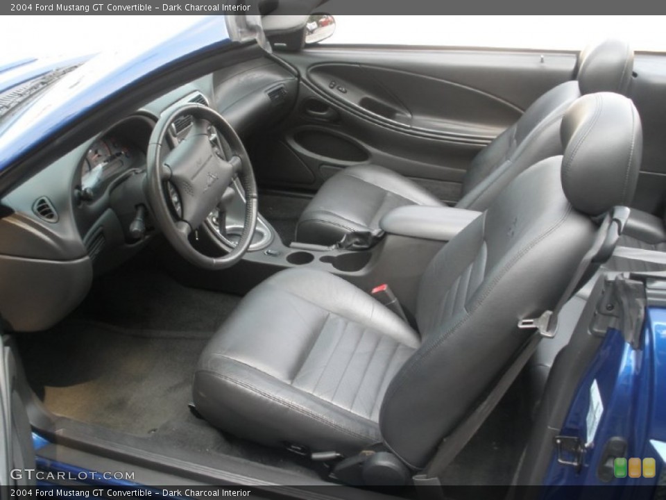 Dark Charcoal Interior Photo for the 2004 Ford Mustang GT Convertible #51652186