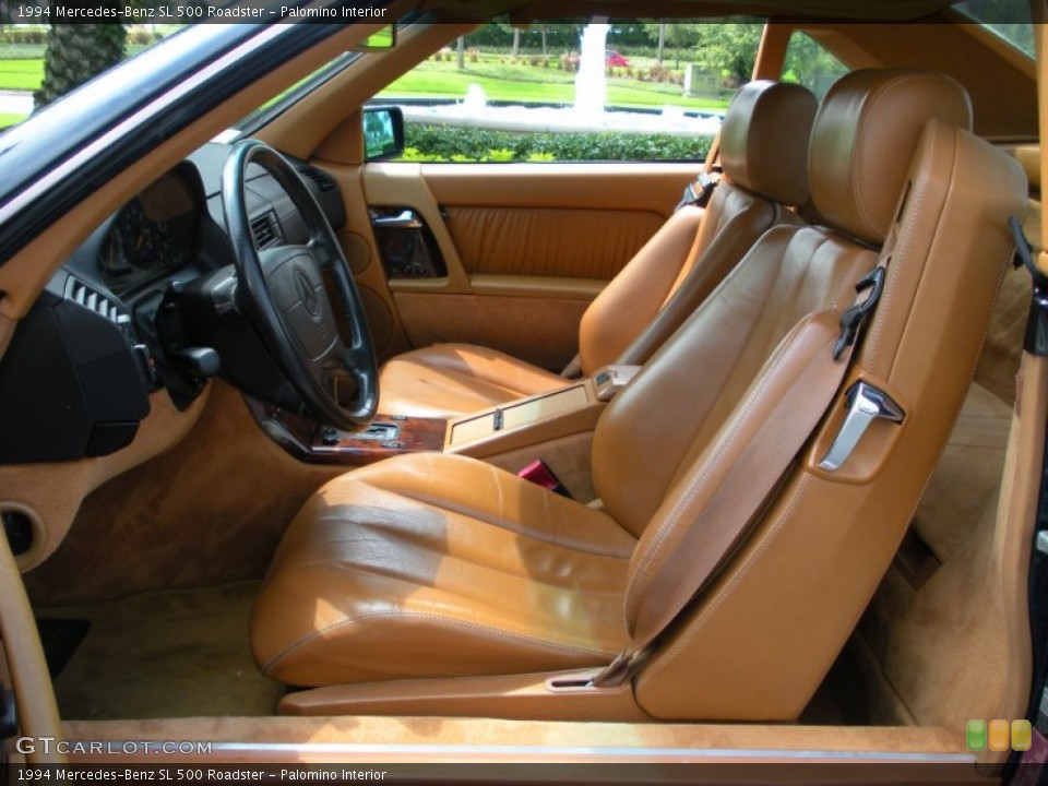 Palomino Interior Photo for the 1994 Mercedes-Benz SL 500 Roadster #51652453