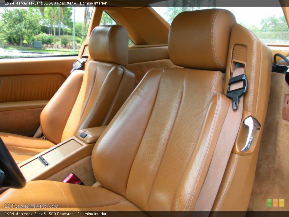 Palomino Interior Photo for the 1994 Mercedes-Benz SL 500 Roadster #51652468