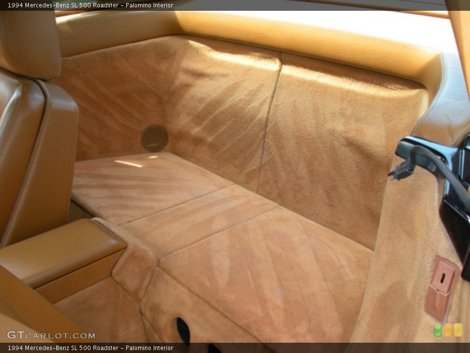 Palomino Interior Photo for the 1994 Mercedes-Benz SL 500 Roadster #51652483