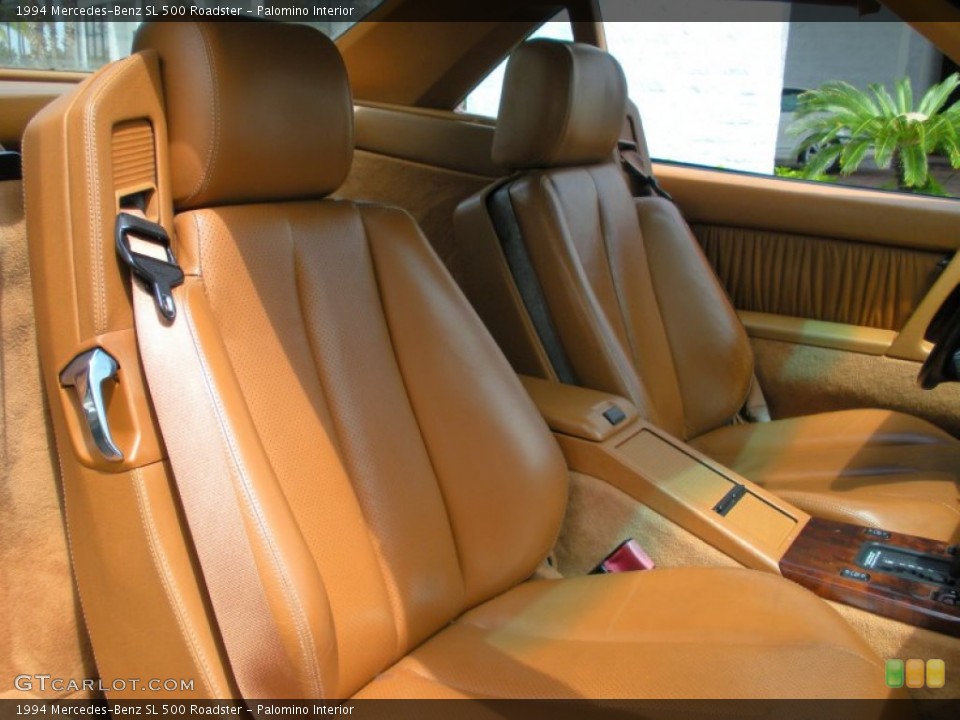 Palomino Interior Photo for the 1994 Mercedes-Benz SL 500 Roadster #51652513