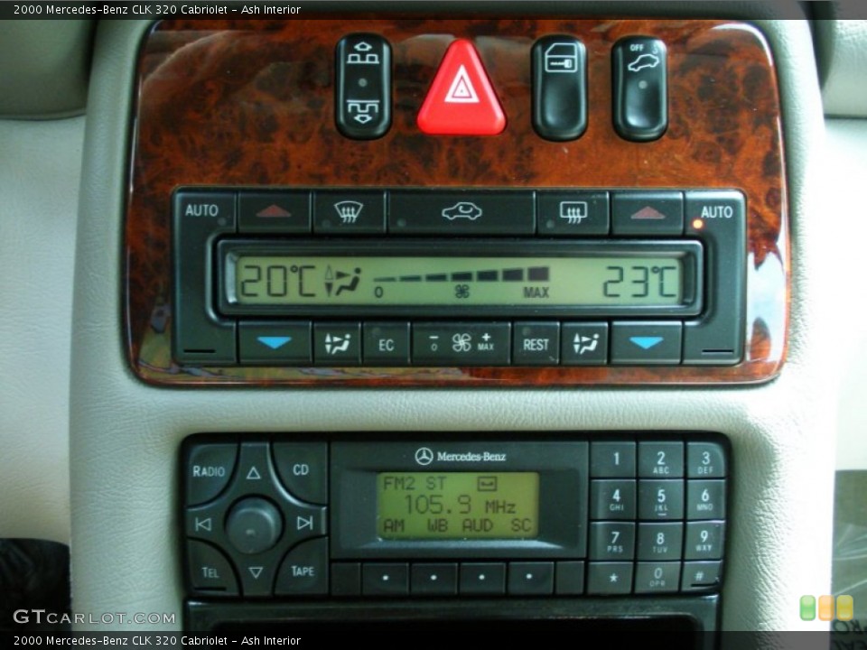 Ash Interior Controls for the 2000 Mercedes-Benz CLK 320 Cabriolet #51653107