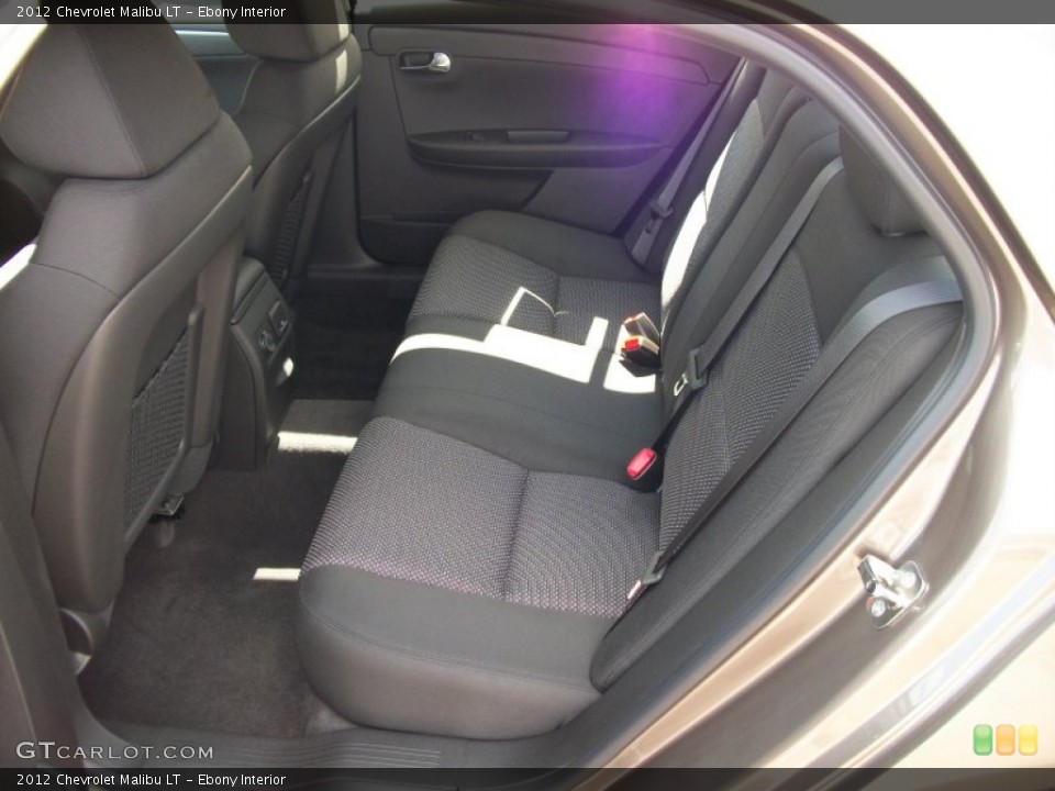 Ebony Interior Photo for the 2012 Chevrolet Malibu LT #51654442
