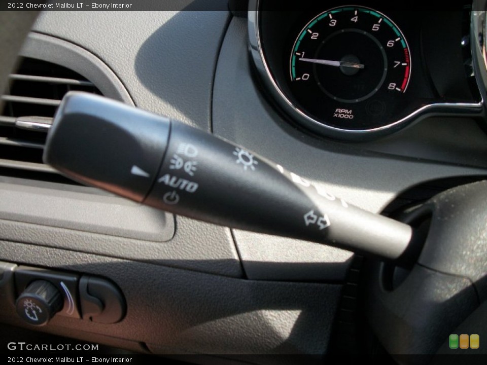 Ebony Interior Controls for the 2012 Chevrolet Malibu LT #51654733