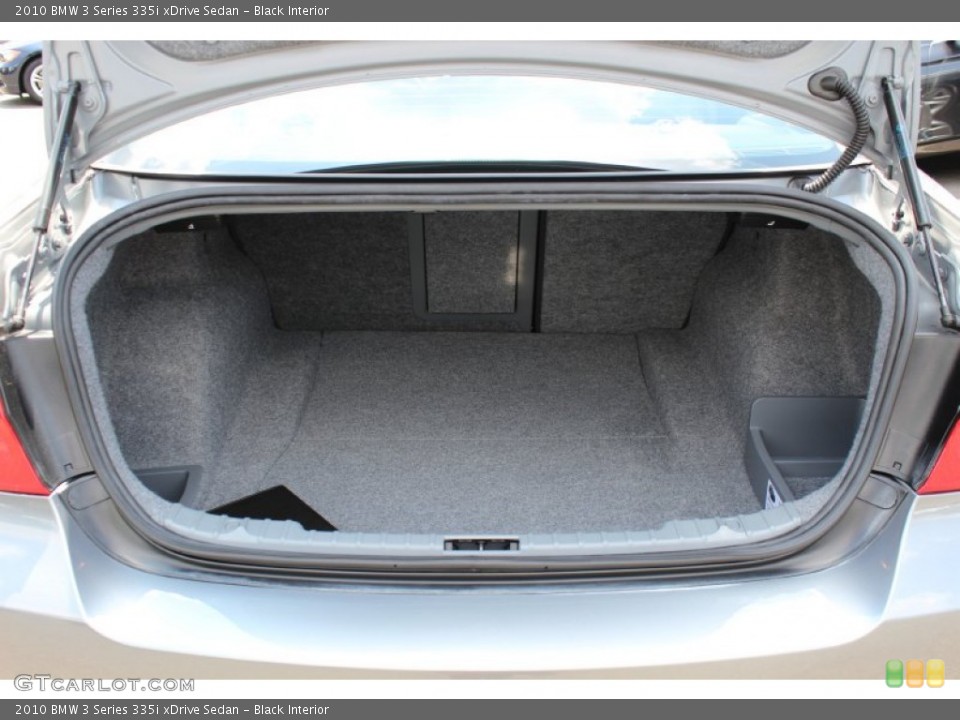 Black Interior Trunk for the 2010 BMW 3 Series 335i xDrive Sedan #51655276